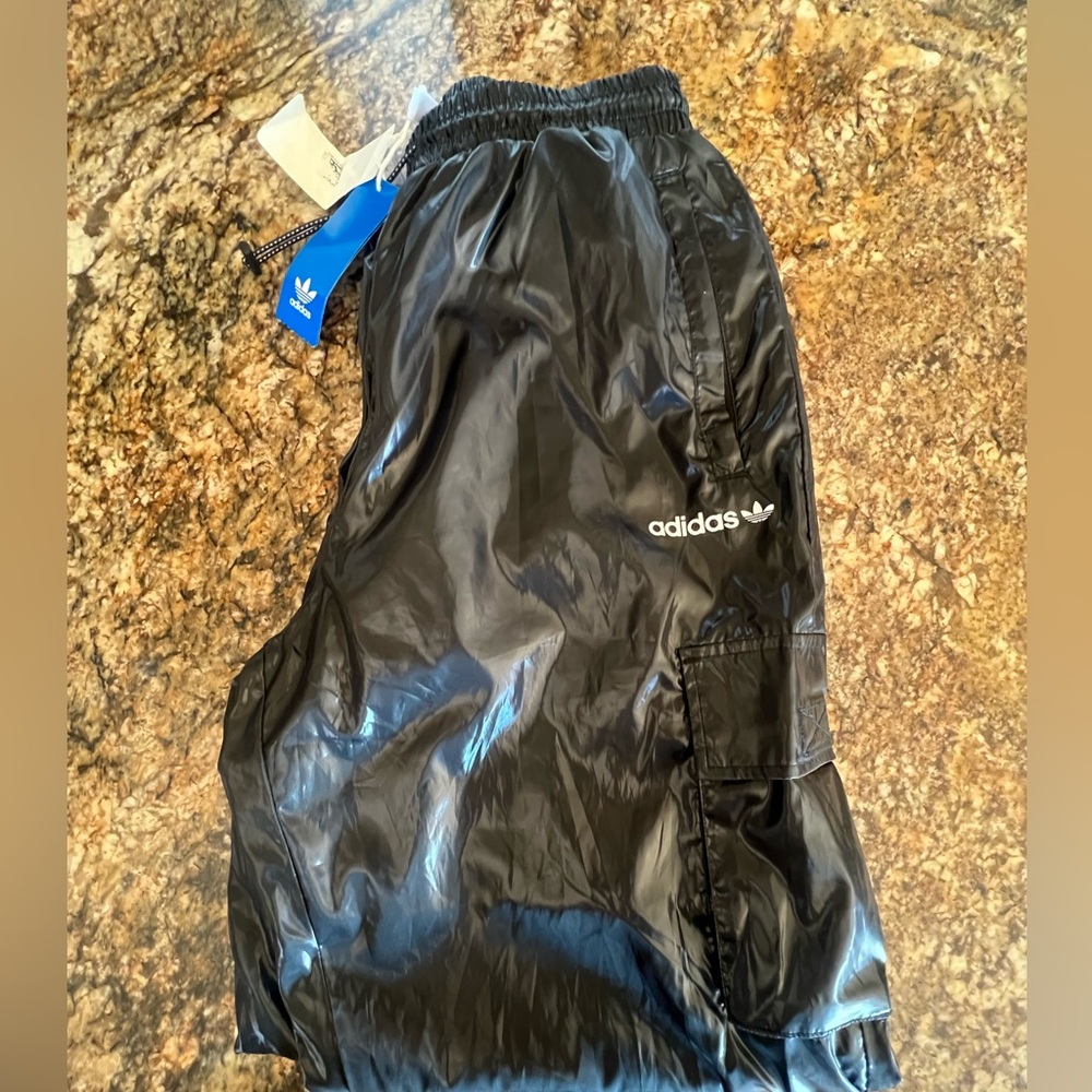 Adidas black jogger pants